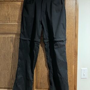 Canyon Creek Convertible Black Pants